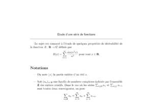 Énoncé et corrigé Mines Maths 2 PC 2019