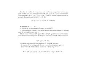 Énoncé et corrigé Mines Maths 2 PSI 2003