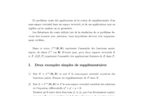 Énoncé et corrigé Mines Maths 2 PSI 2005