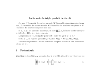 Énoncé et corrigé Mines Maths 2 PSI 2013