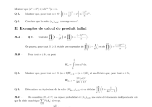 Énoncé et corrigé Centrale Maths 2 PC 2024