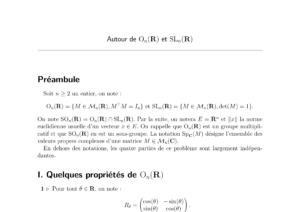 Énoncé et corrigé Mines Maths 2 MP 2026