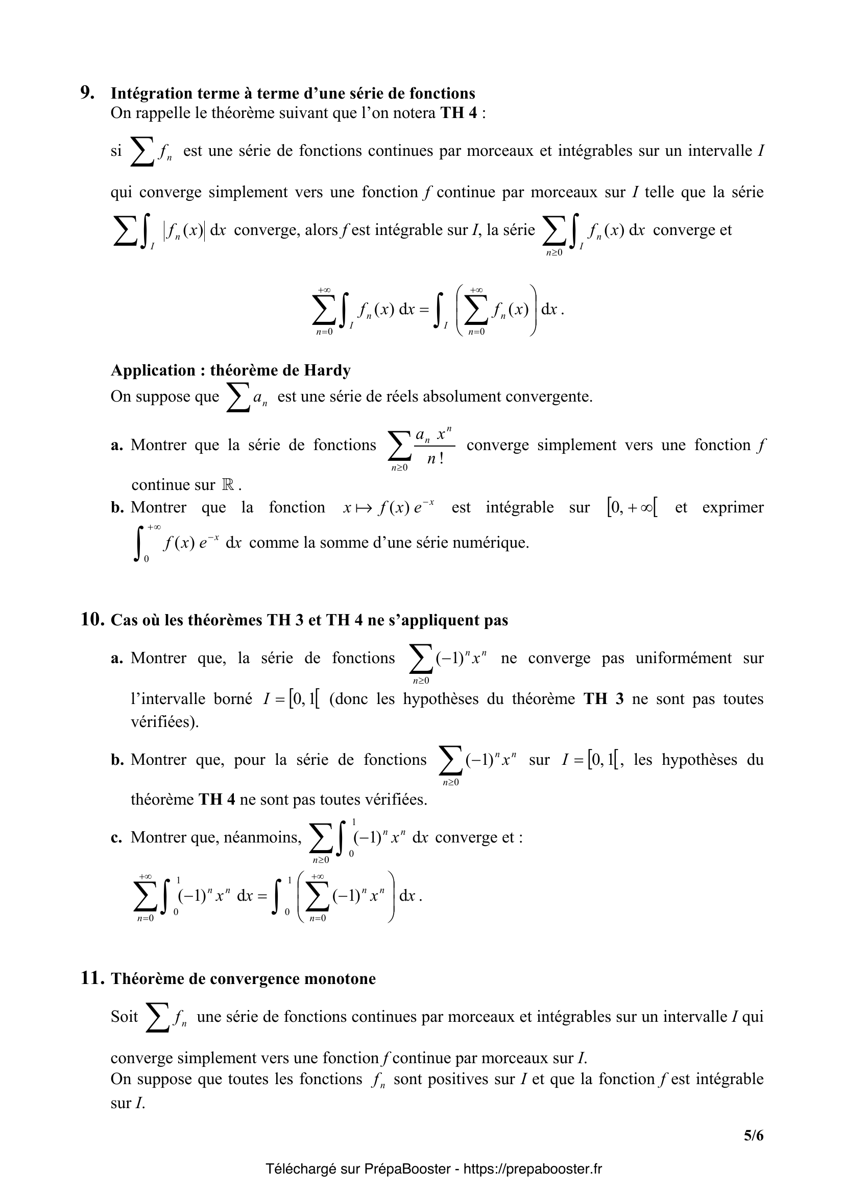 Énoncé CCINP 2007 MP Maths 1 – page 5 Énoncé CCINP 2007 MP Maths 1 – page 5