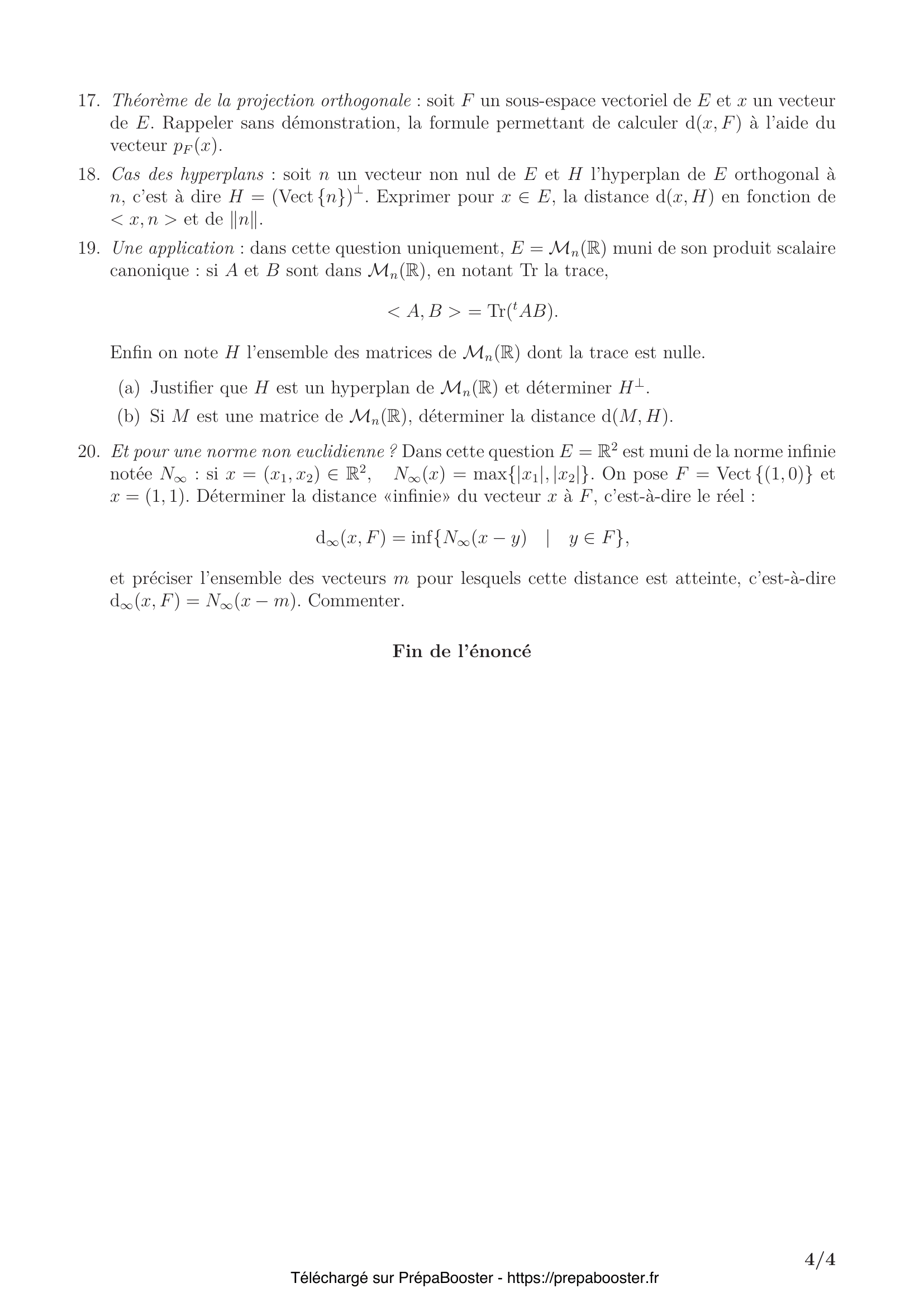 Énoncé CCINP 2010 MP Maths 2 – page 4 Énoncé CCINP 2010 MP Maths 2 – page 4