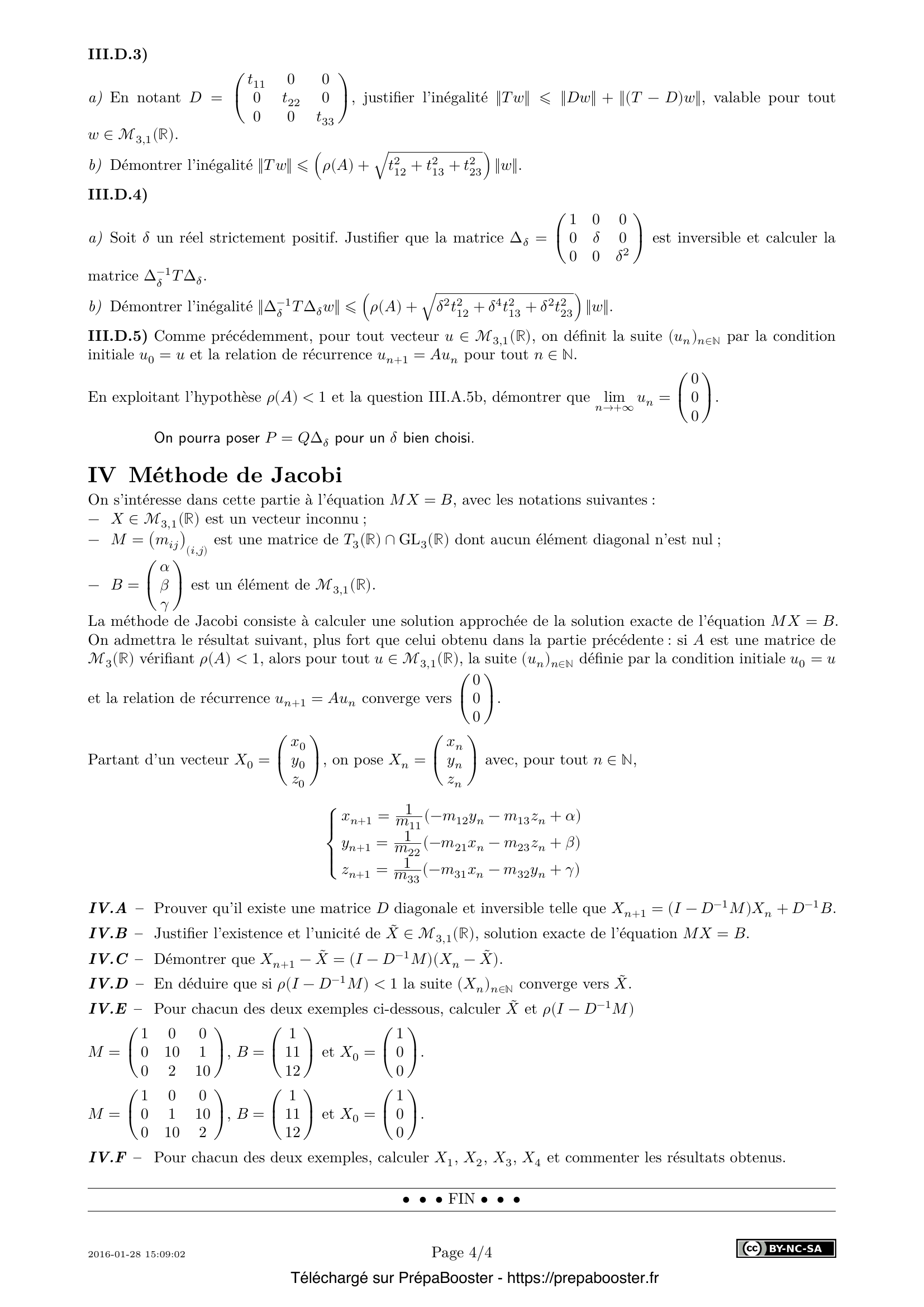 Énoncé Centrale 2016 TSI Maths 2 – page 4 Énoncé Centrale 2016 TSI Maths 2 – page 4