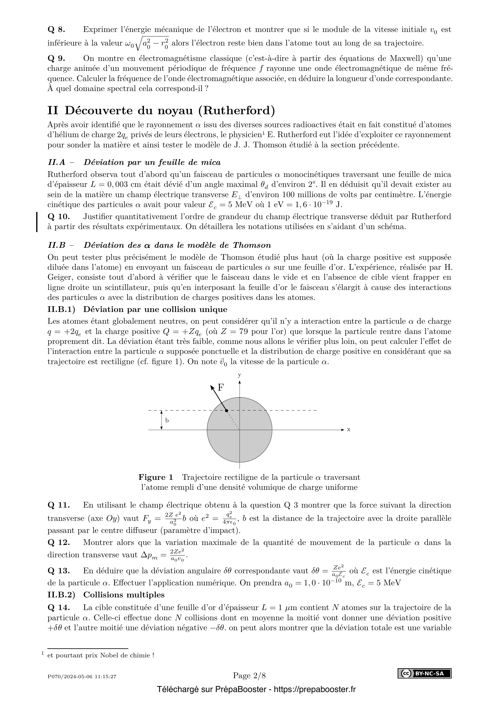 Énoncé Centrale 2024 MP Physique 2 – page 2 Énoncé Centrale 2024 MP Physique 2 – page 2