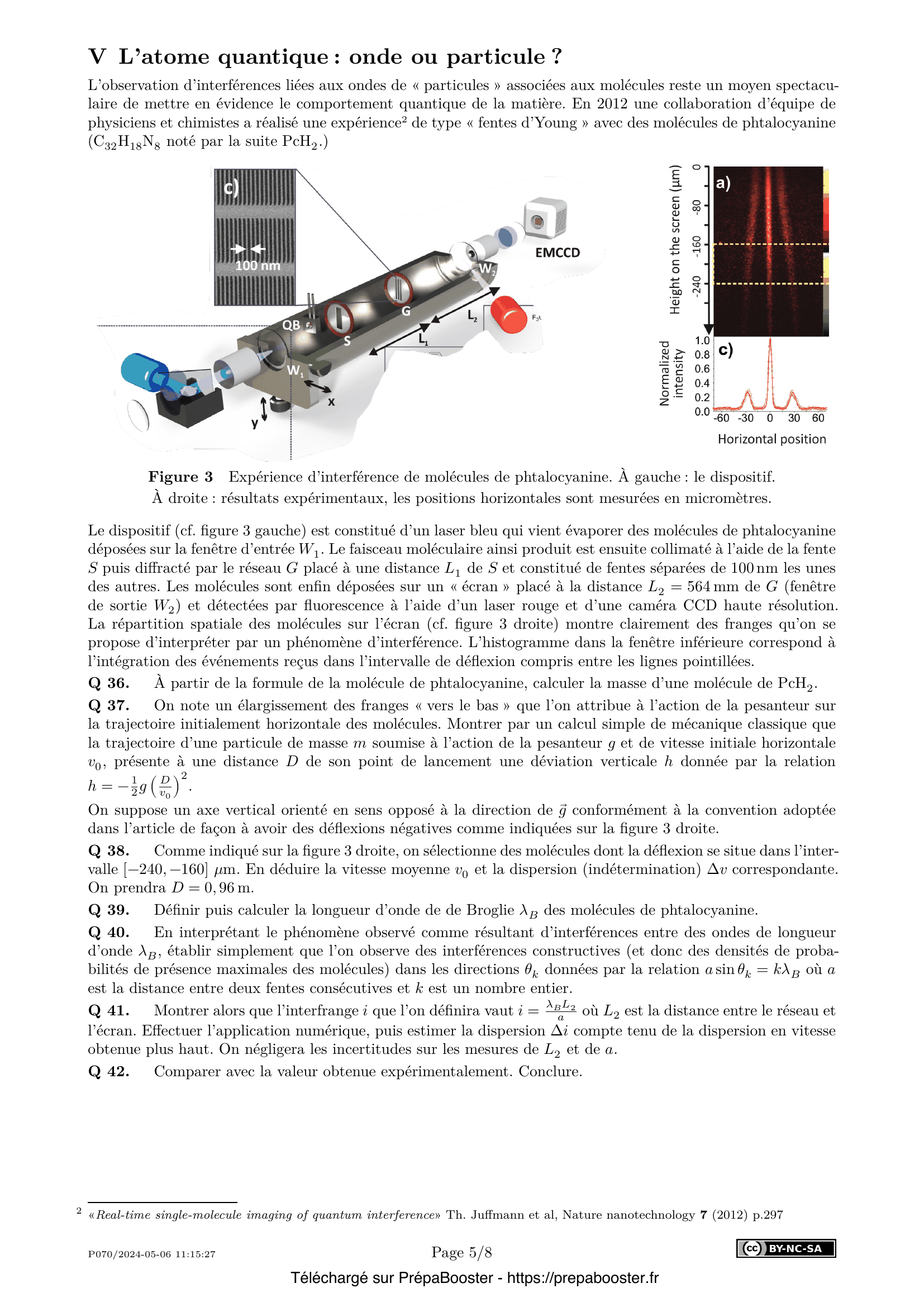 Énoncé Centrale 2024 MP Physique 2 – page 5 Énoncé Centrale 2024 MP Physique 2 – page 5
