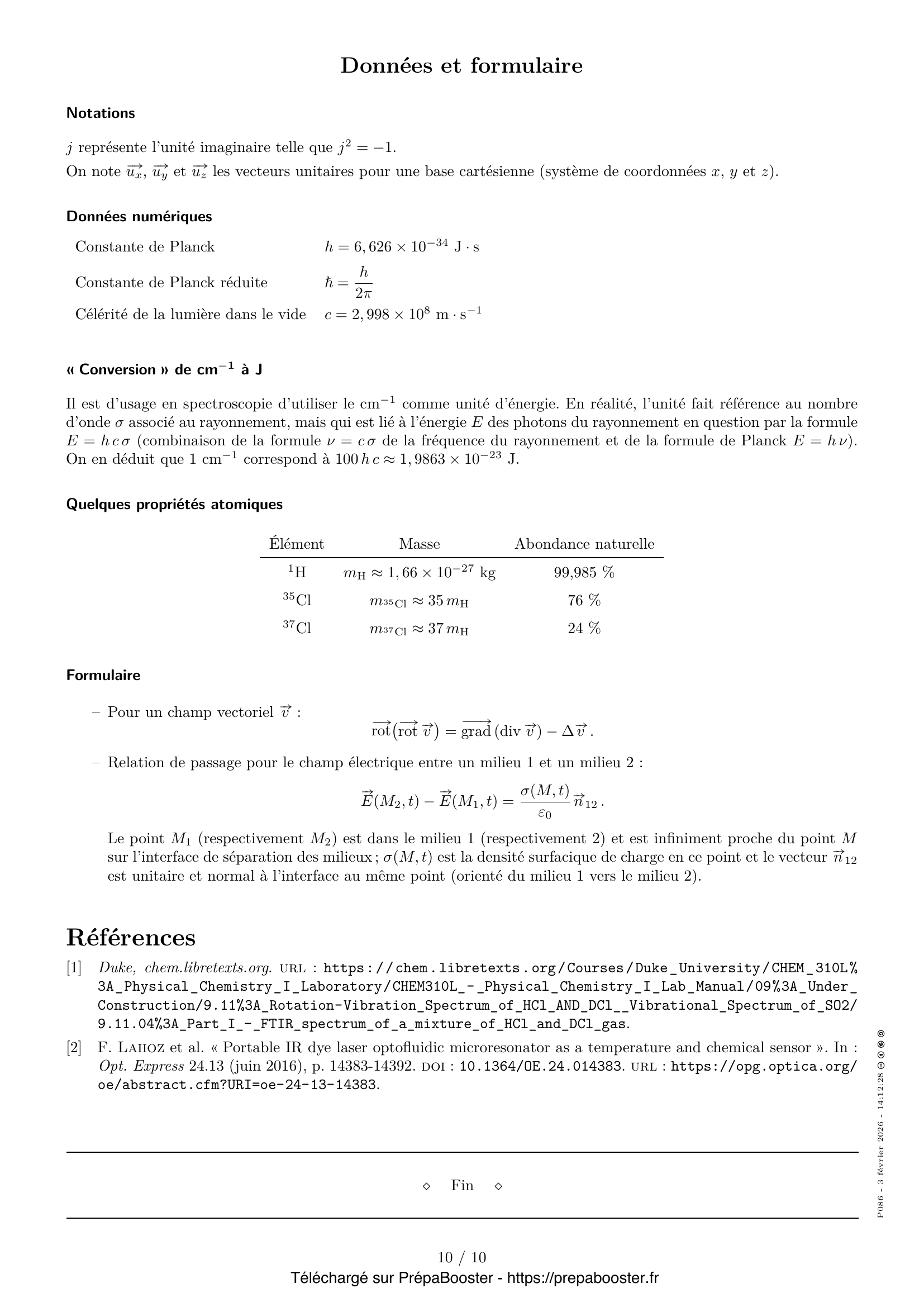 Énoncé Centrale 2026 MP Physique 1 – page 10 Énoncé Centrale 2026 MP Physique 1 – page 10