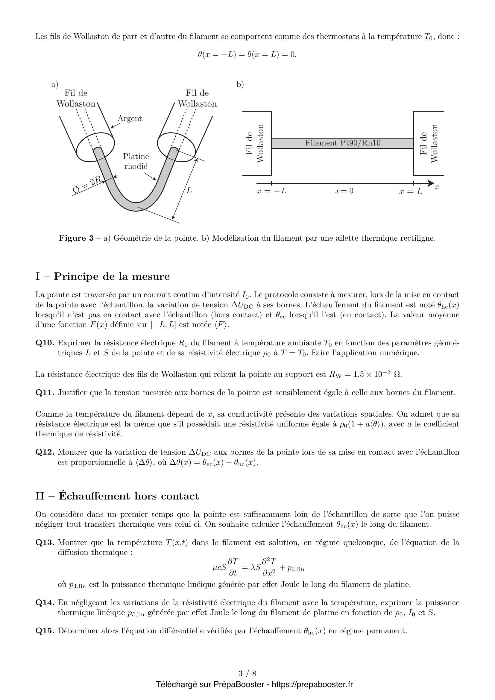 Énoncé Centrale 2026 MP Physique 2 – page 3 Énoncé Centrale 2026 MP Physique 2 – page 3