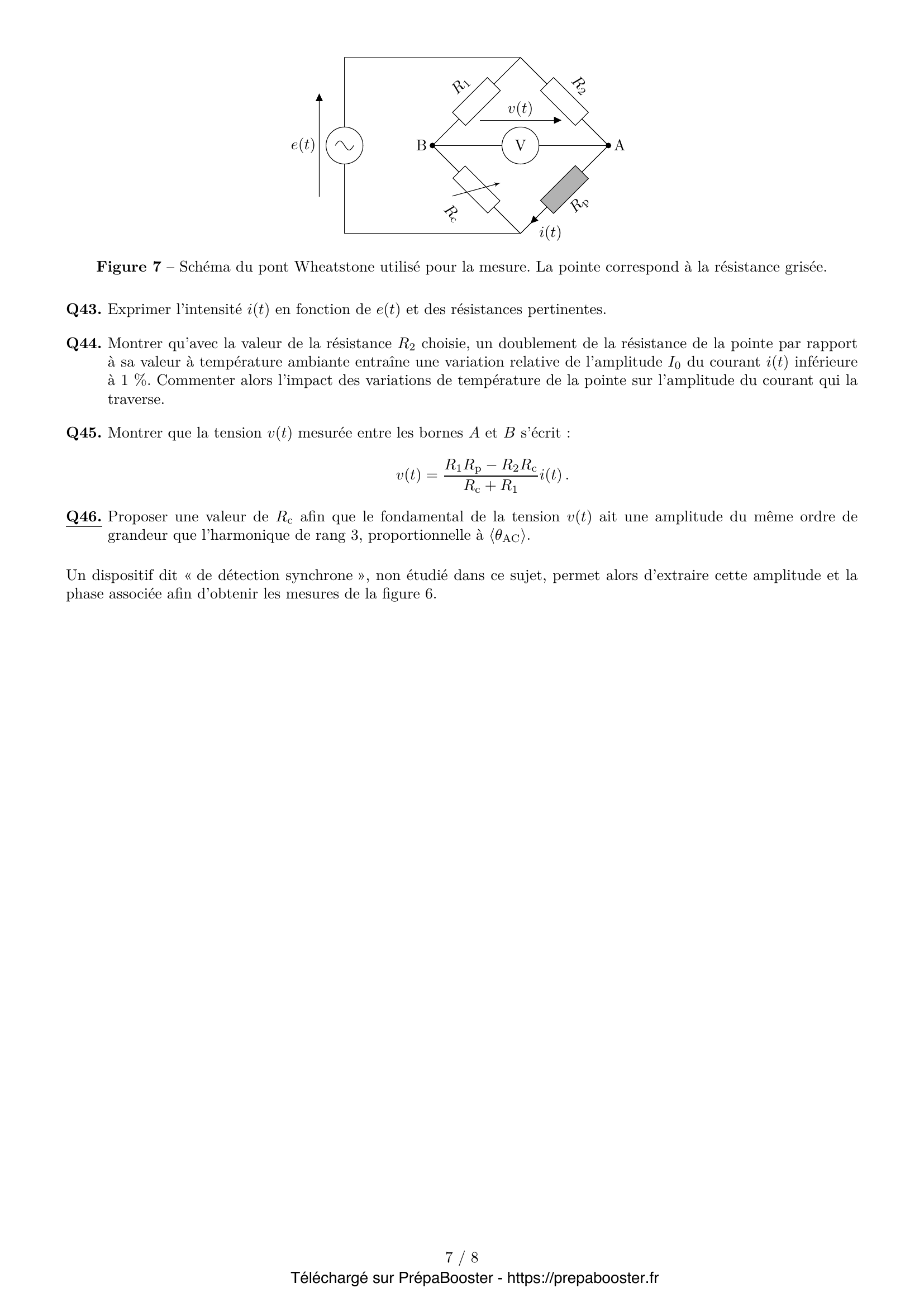 Énoncé Centrale 2026 MP Physique 2 – page 7 Énoncé Centrale 2026 MP Physique 2 – page 7