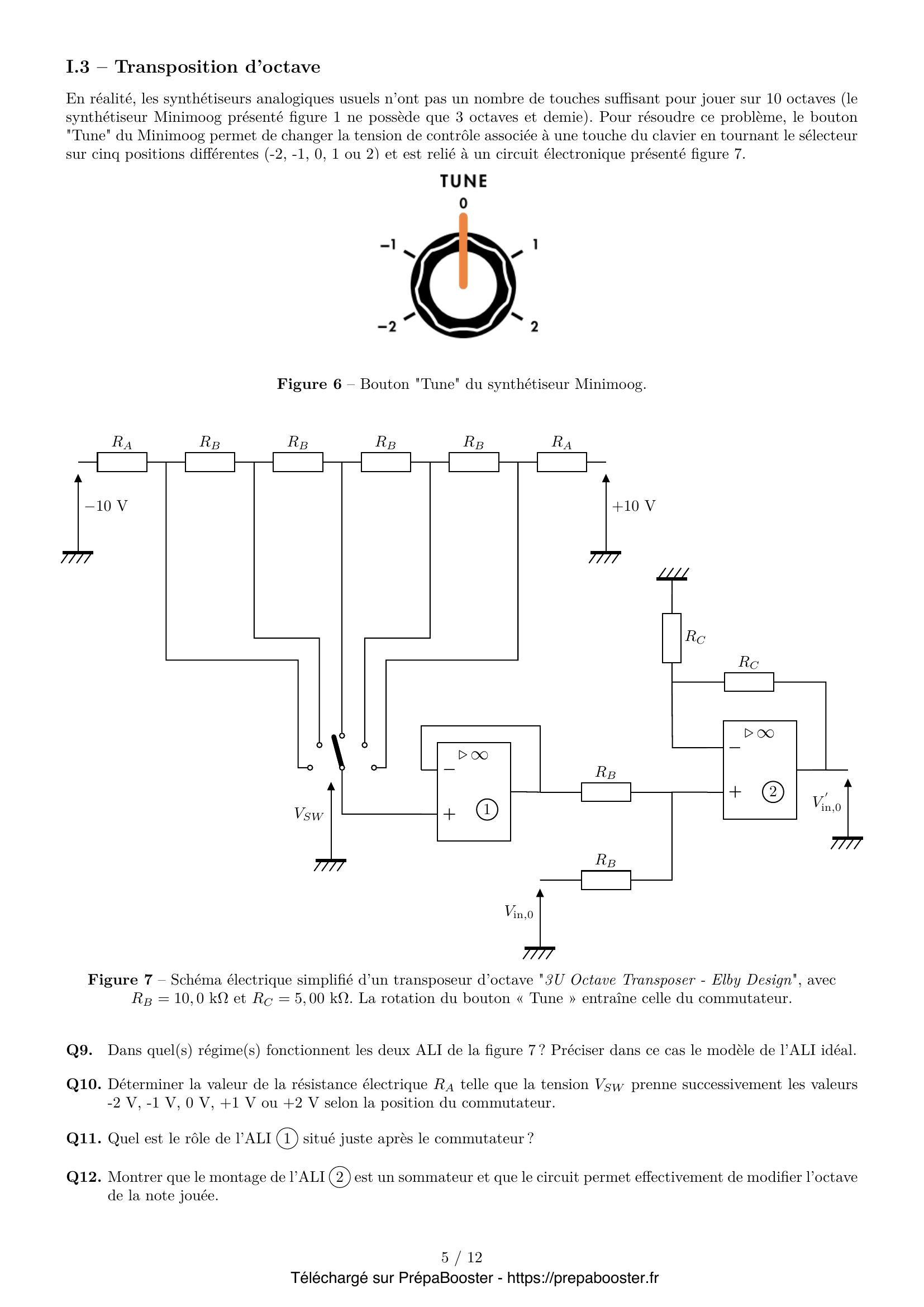 Énoncé Centrale 2026 PSI Physique 2 – page 5 Énoncé Centrale 2026 PSI Physique 2 – page 5