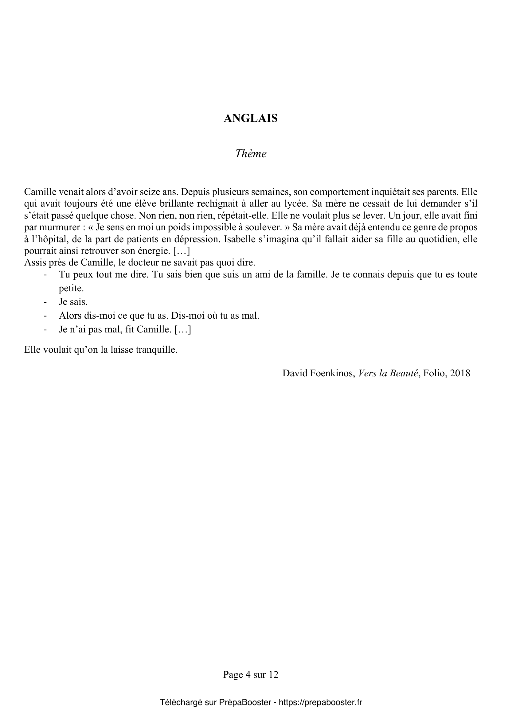 Énoncé Mines Ponts 2026 MP langues-1 – page 5 Énoncé Mines Ponts 2026 MP langues-1 – page 5