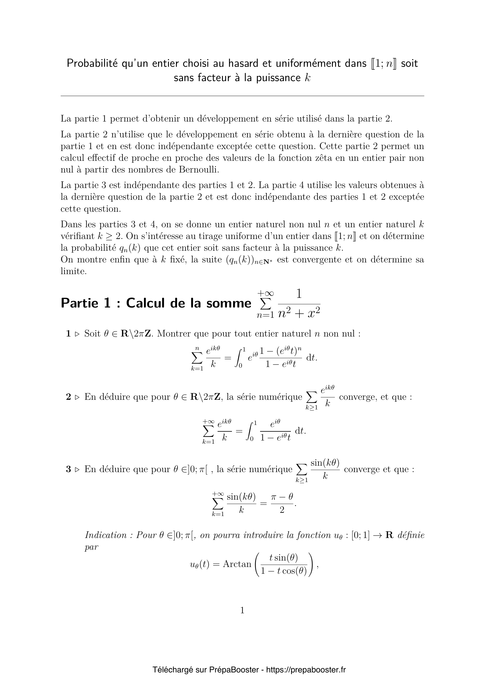 Énoncé Mines Ponts 2026 PSI Maths 2 – page 2 Énoncé Mines Ponts 2026 PSI Maths 2 – page 2