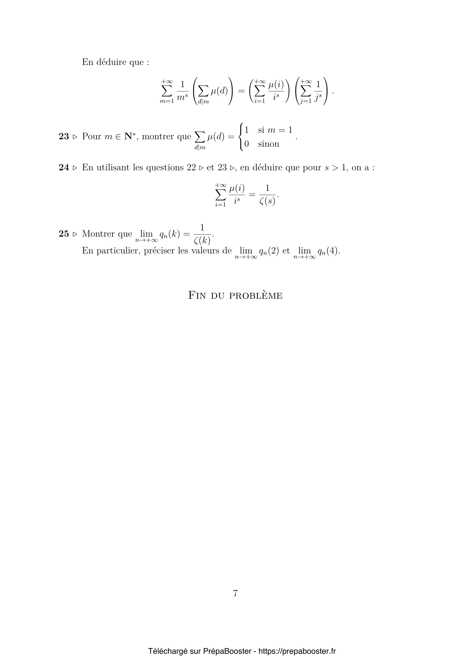 Énoncé Mines Ponts 2026 PSI Maths 2 – page 8 Énoncé Mines Ponts 2026 PSI Maths 2 – page 8